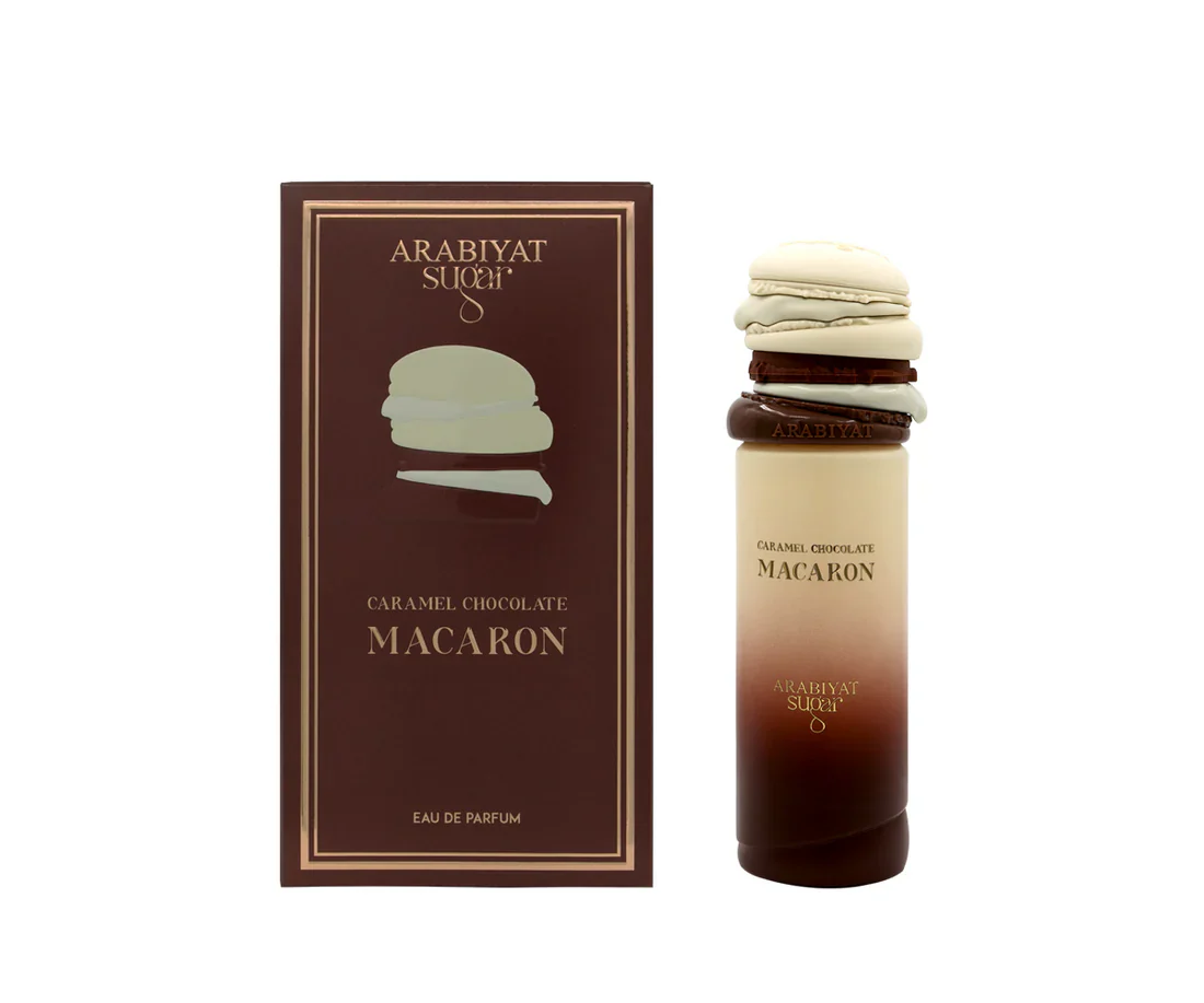Sugar Caramel Chocolate Macaron 100ml EDP By Arabiyat - Image 2
