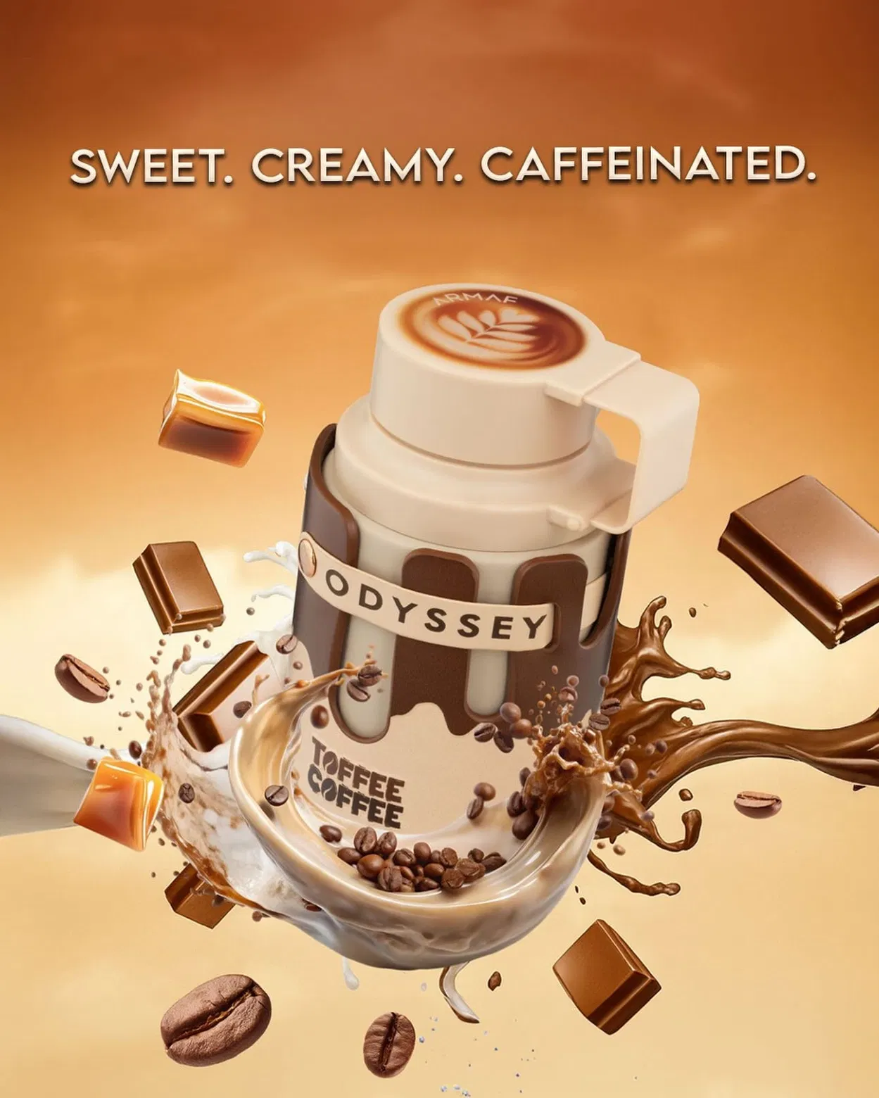 Odyssey Toffee Coffee Cafe Edition 100ml EDP By Armaf