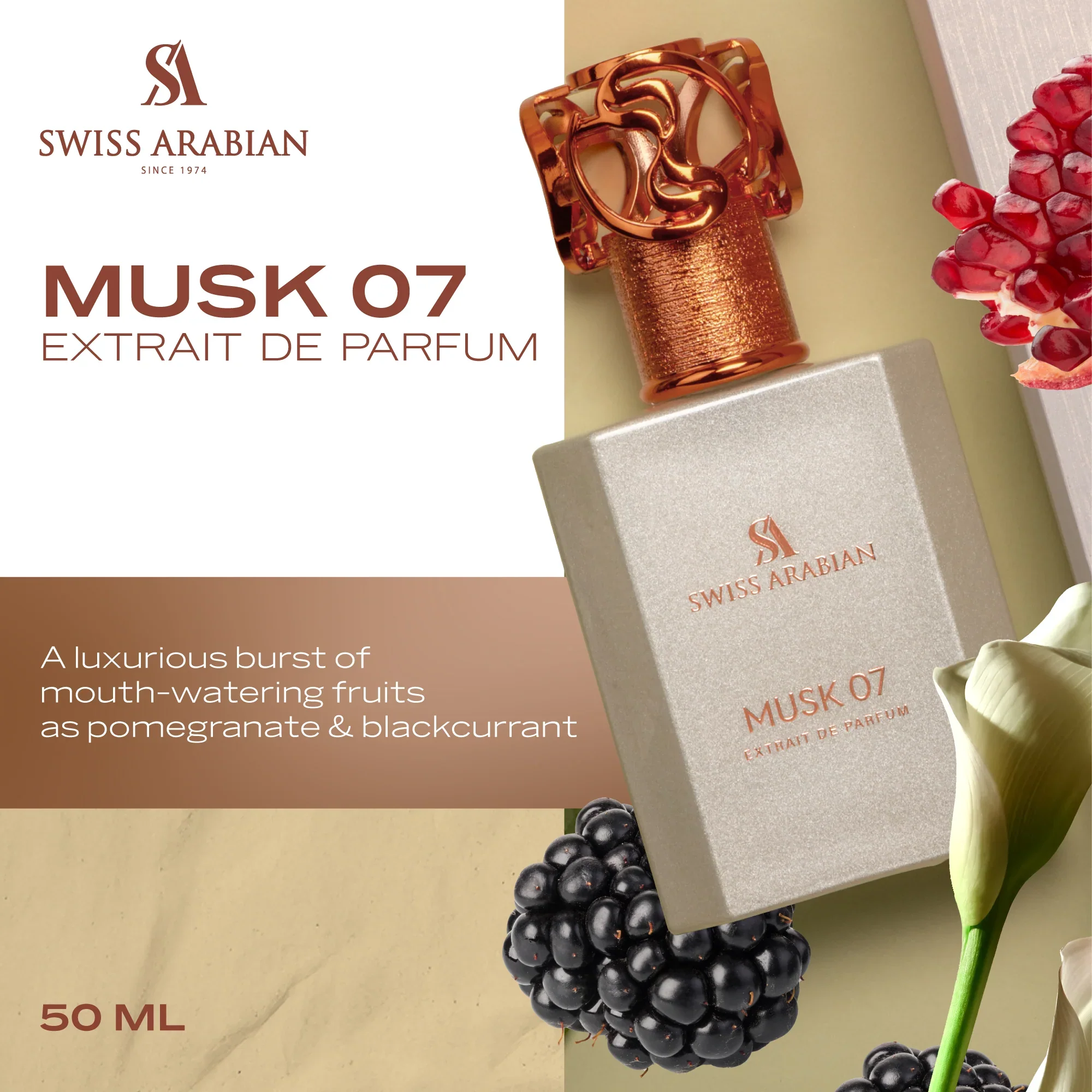 Musk 07 50ml EDP By Swiss Arabian - Image 4