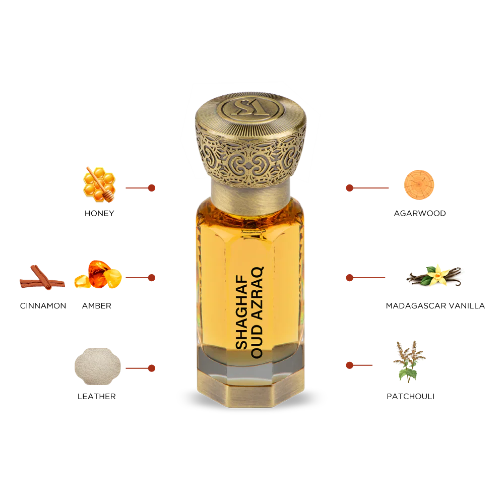 SHAGHAF OUD AZRAQ 12ML CPO - Image 2